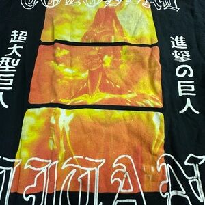 Attack on Titan black T shirts